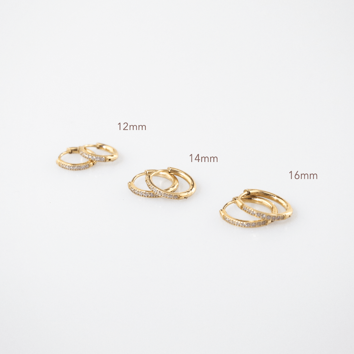 gold hoop earrings