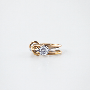 gold link ring