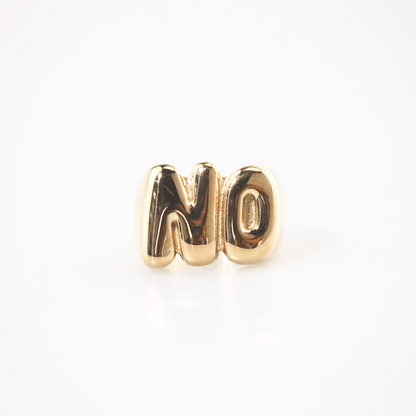 gold ring chunky