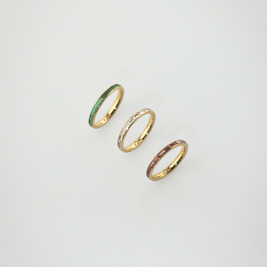 gold stacker ring