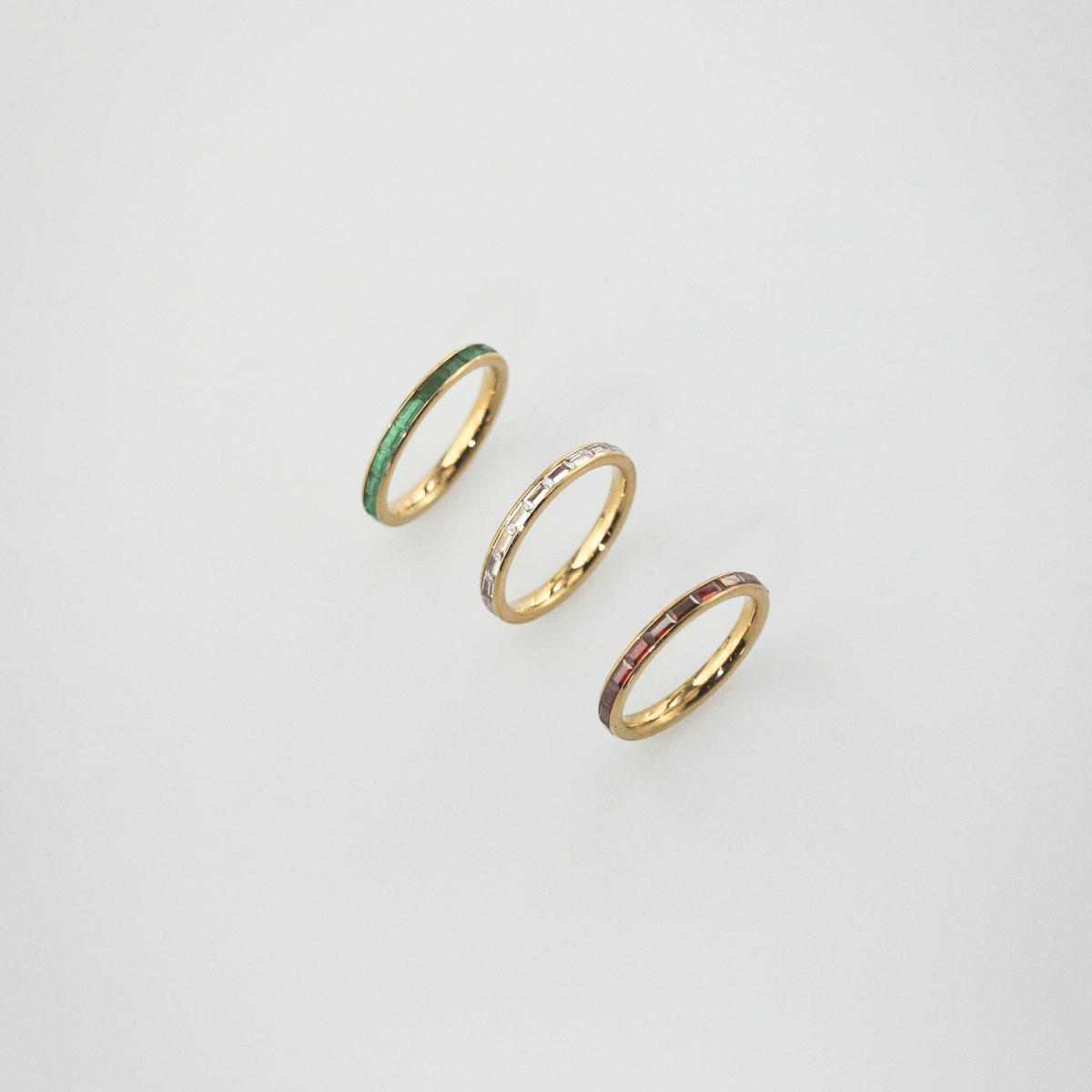 gold stacker ring