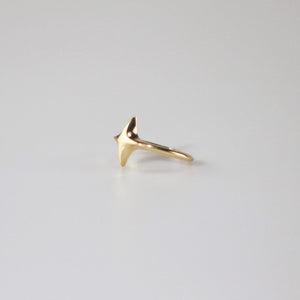 gold star ring