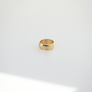 gold stellar band ring
