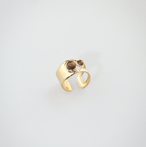 tigers eye ring