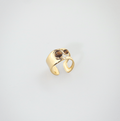 tigers eye ring