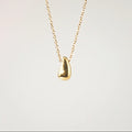 meideya jewelry golden drip necklace
