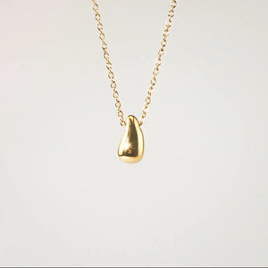 meideya jewelry golden drip necklace