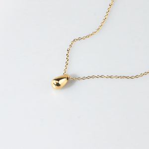 meideya jewelry golden drip necklace