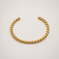 twisted cuff bangle bracelet