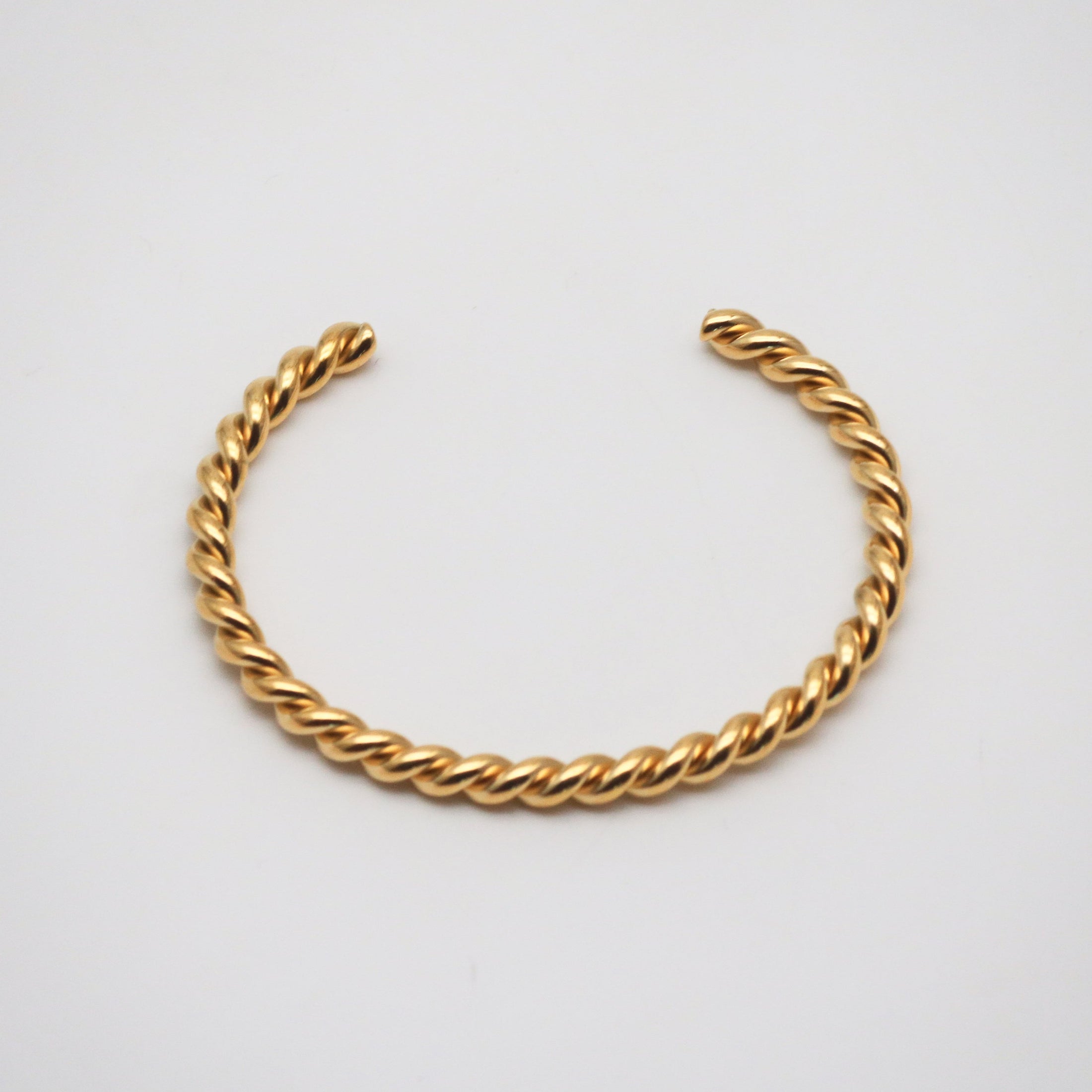 twisted cuff bangle bracelet