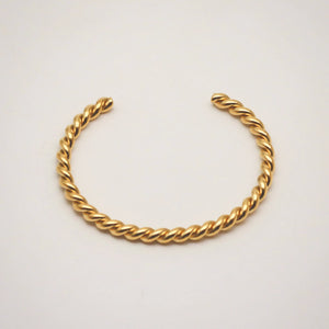 twisted cuff bangle bracelet