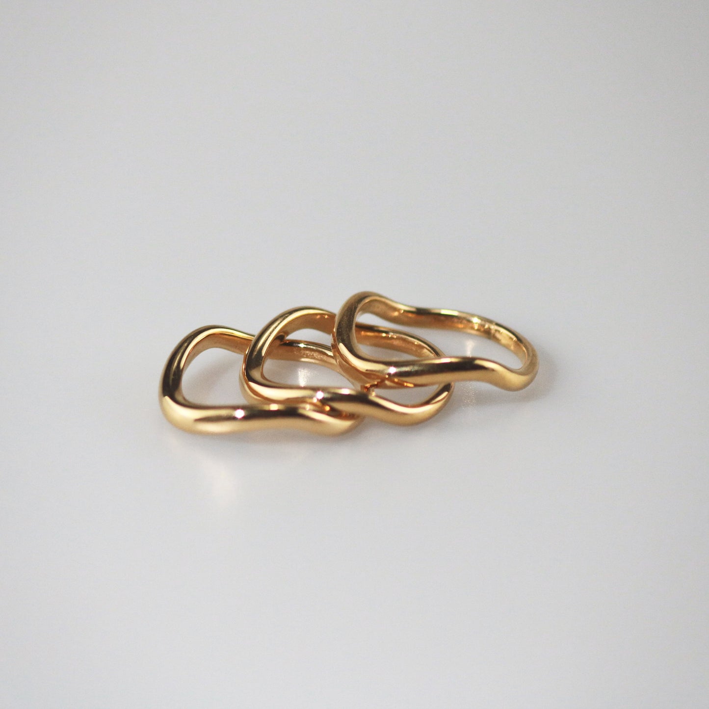 Gold Wave Ring