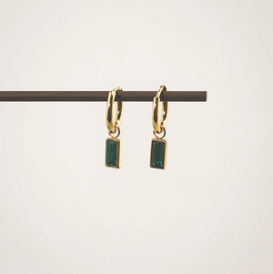 gold sparkle earrings