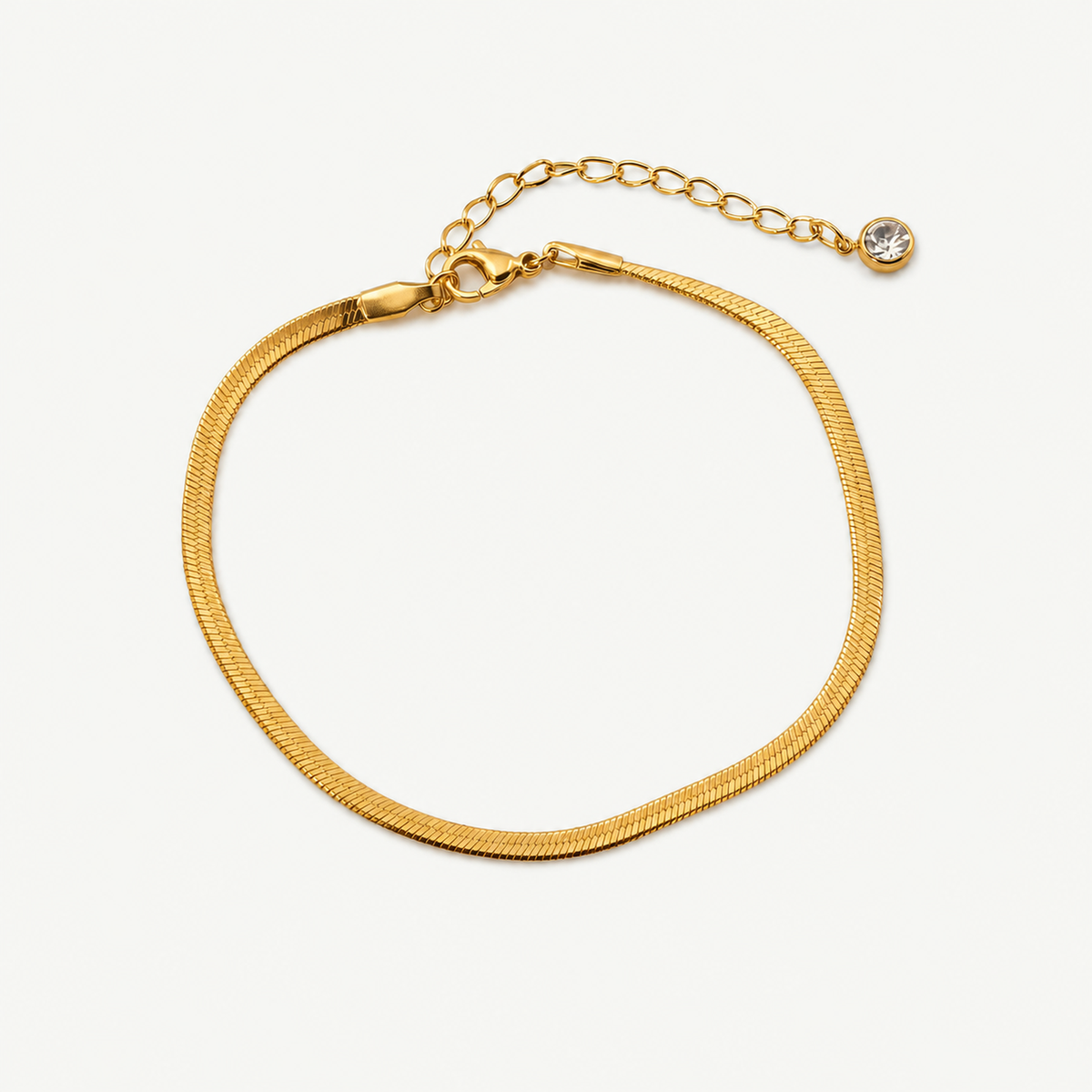 Herringbone Anklet