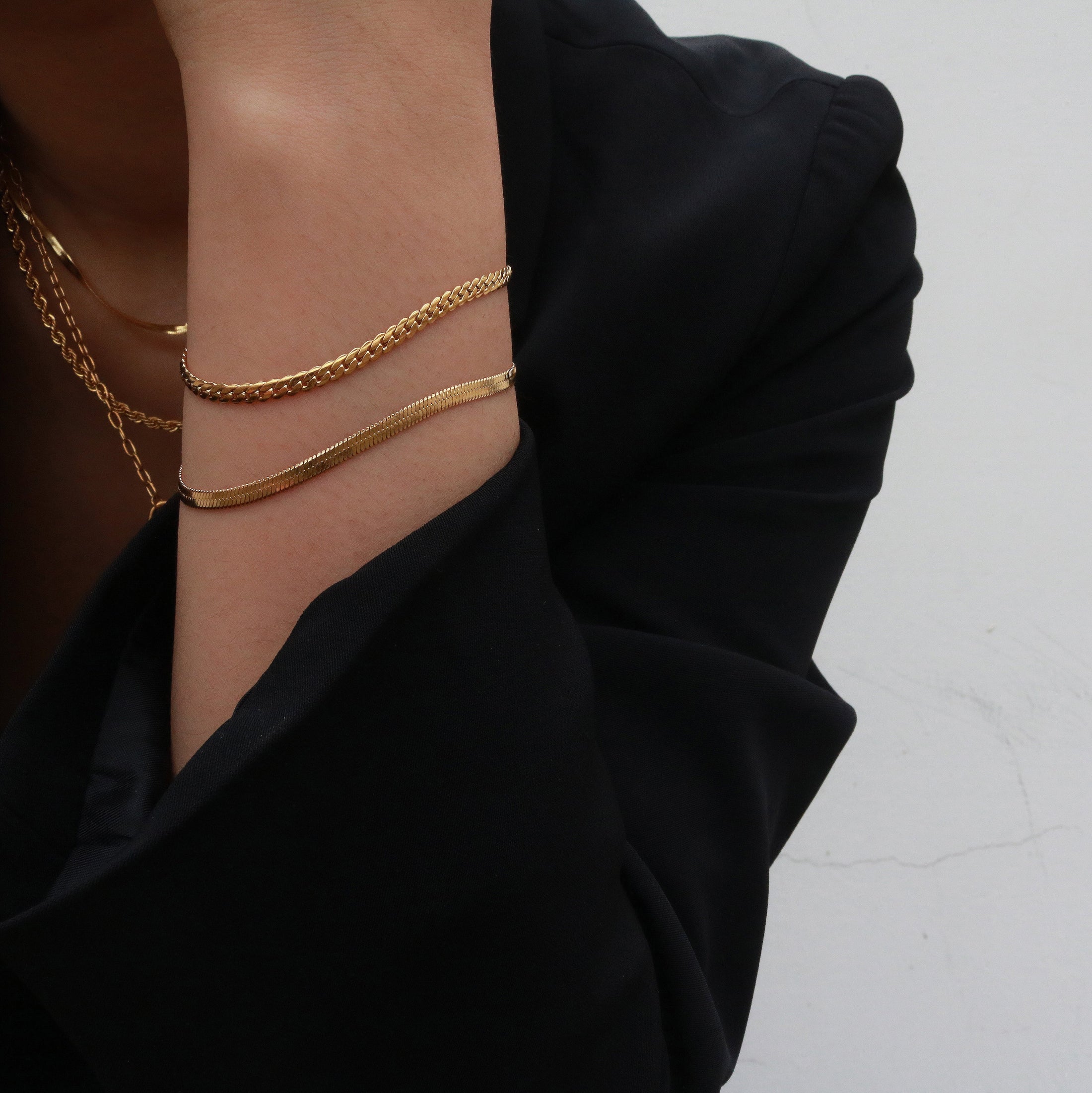 herringbone bracelet