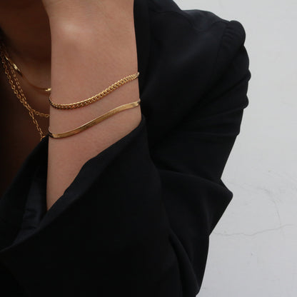 herringbone bracelet