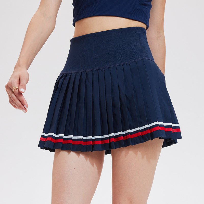 HighWaist Pocket Skirt AntiSlip Lightweight S5T13 - Stylr