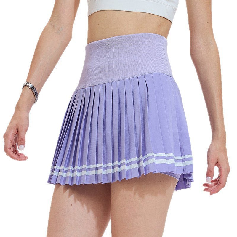 HighWaist Pocket Skirt AntiSlip Lightweight S5T13 - Stylr