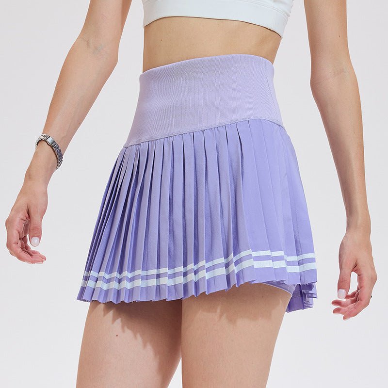 HighWaist Pocket Skirt AntiSlip Lightweight S5T13 - Stylr