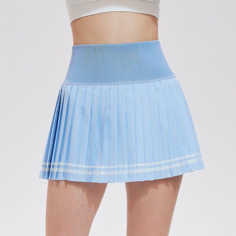 HighWaist Pocket Skirt AntiSlip Lightweight S5T13 - Stylr