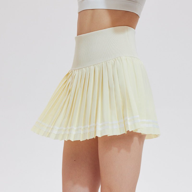 HighWaist Pocket Skirt AntiSlip Lightweight S5T13 - Stylr