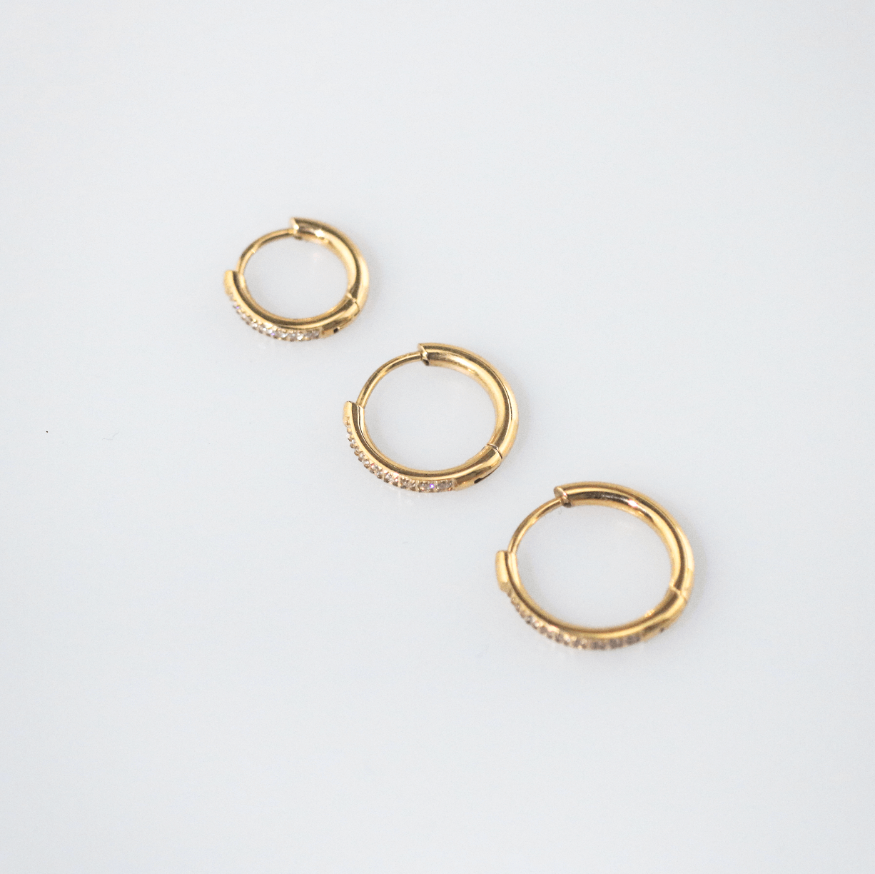 hoop set earrings
