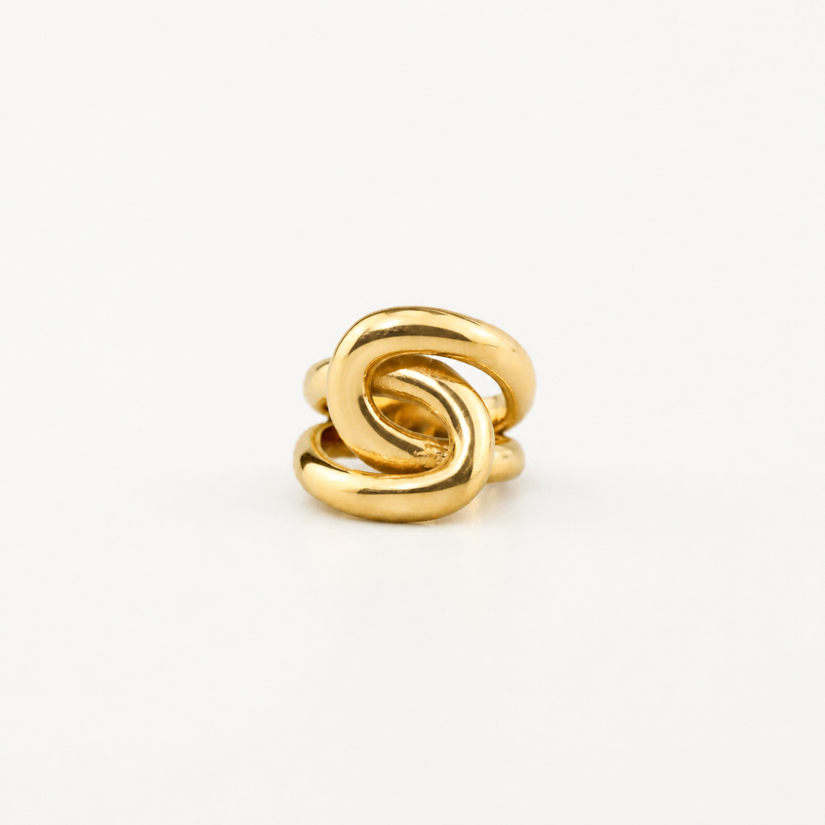 Interwoven Chunky Band Ring