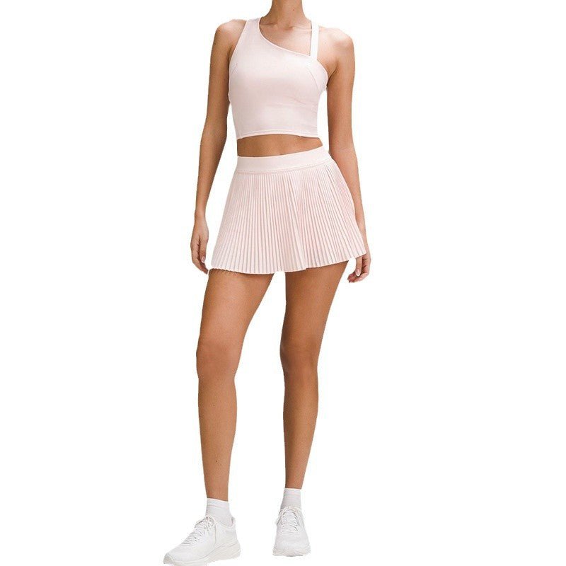 Irregular Back Sport Skirt MidWeight MultiS5T34 - Stylr