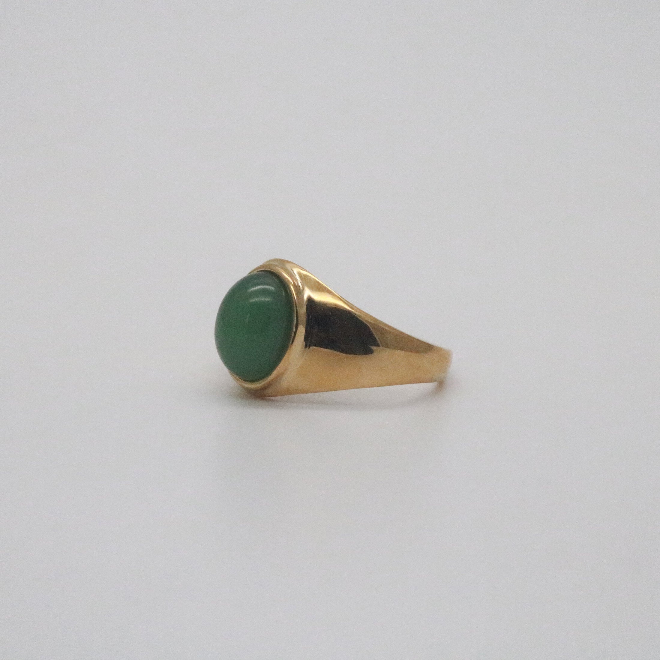 jade stone ring