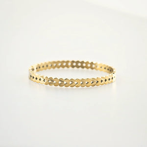 gold bangle bracelet