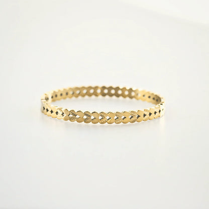 gold bangle bracelet