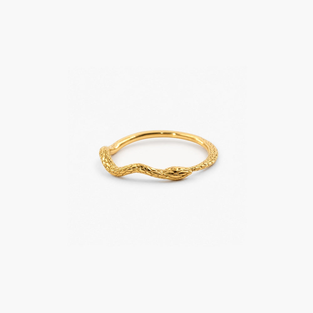 Little Snake Textured Ring