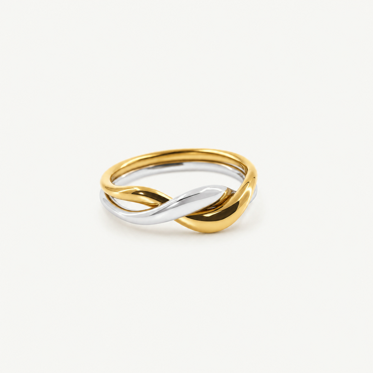 Love Wave Ring - Waterproof 18k Gold Plated