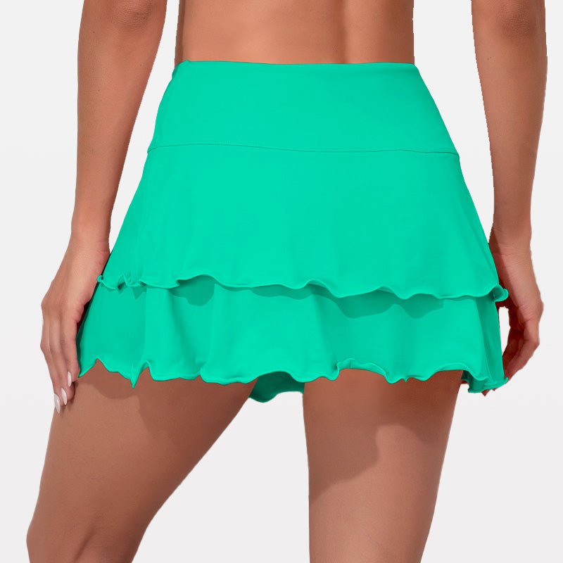 Mid Waist Swim Skirt Period Bathing Suit Bottoms - Stylr