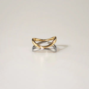 mixed metal ring