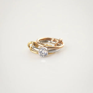 mixed metal ring