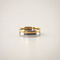 Meideya Jewelry Mixed Duet Band Ring