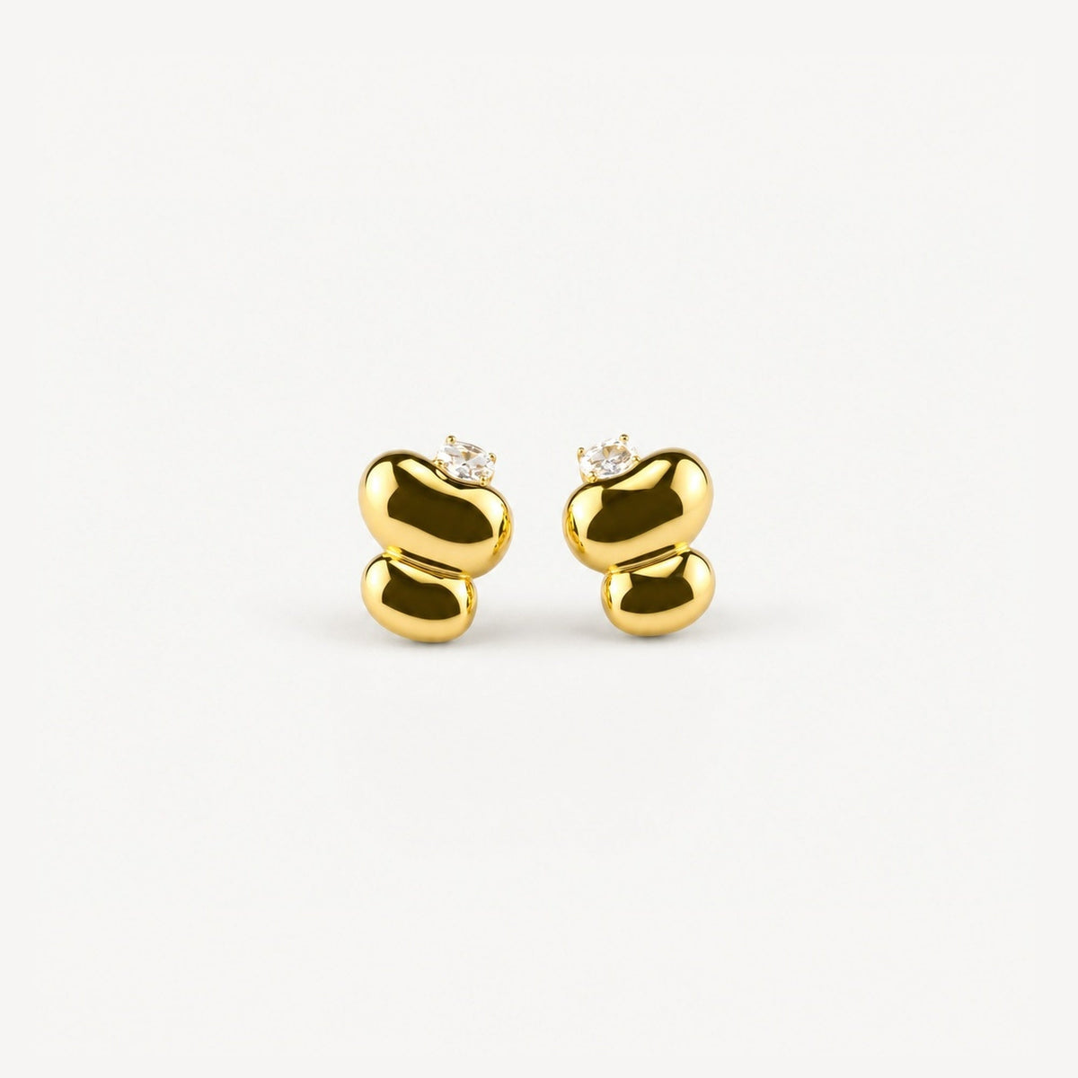 Molten Stud Earrings