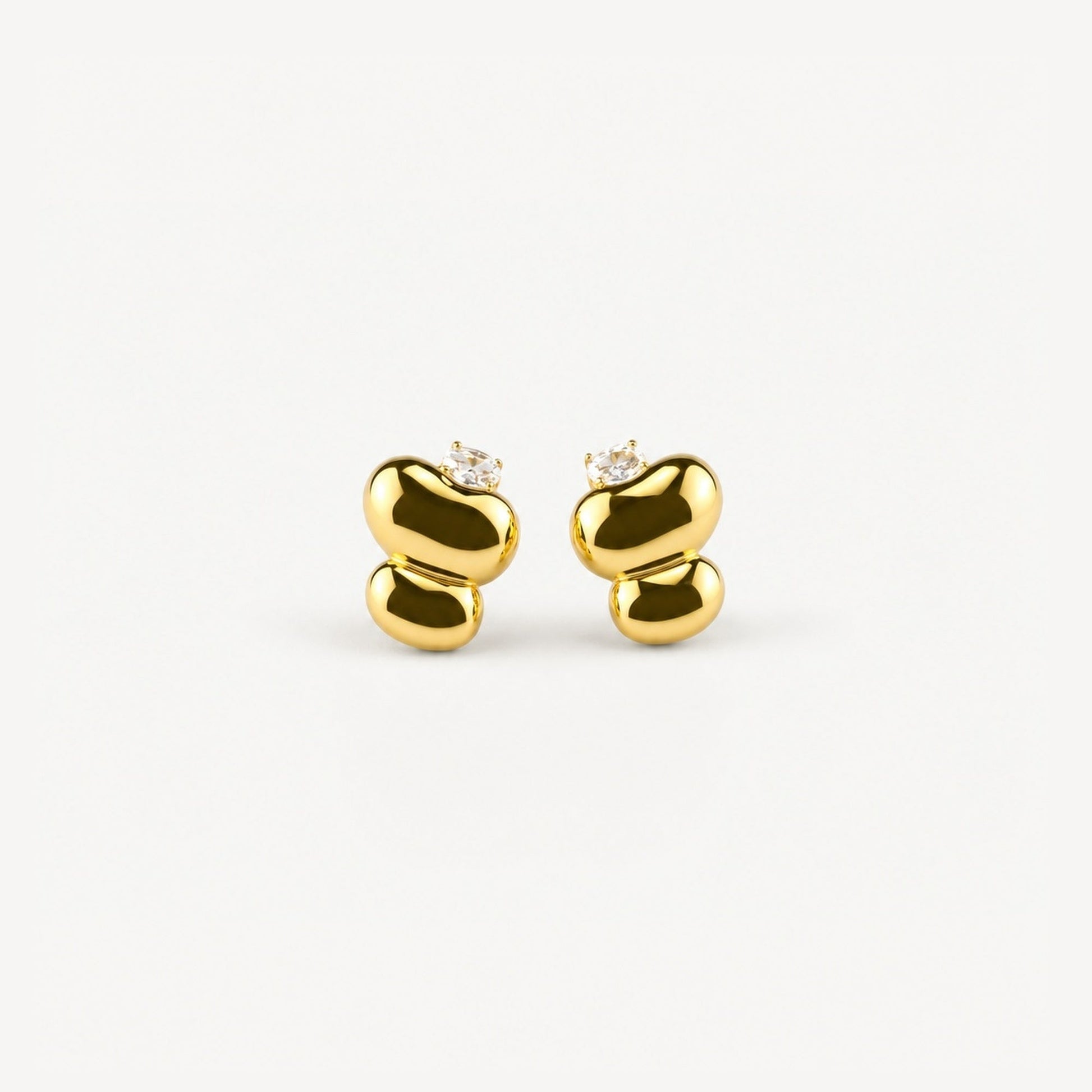 Molten Stud Earrings