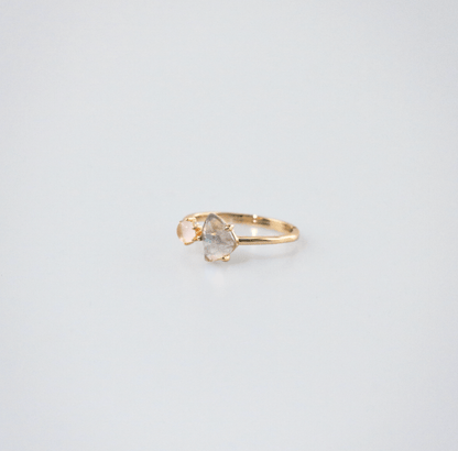 moonstone gemstone ring