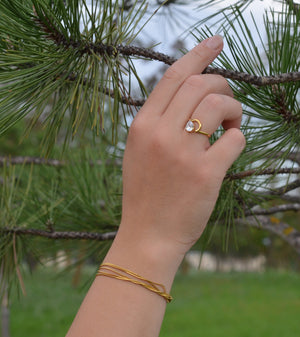 Meideya Jewelry Multi-Layered Snake Chain Bracelet
