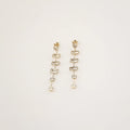 multi shape earrings