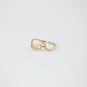 open heart ring