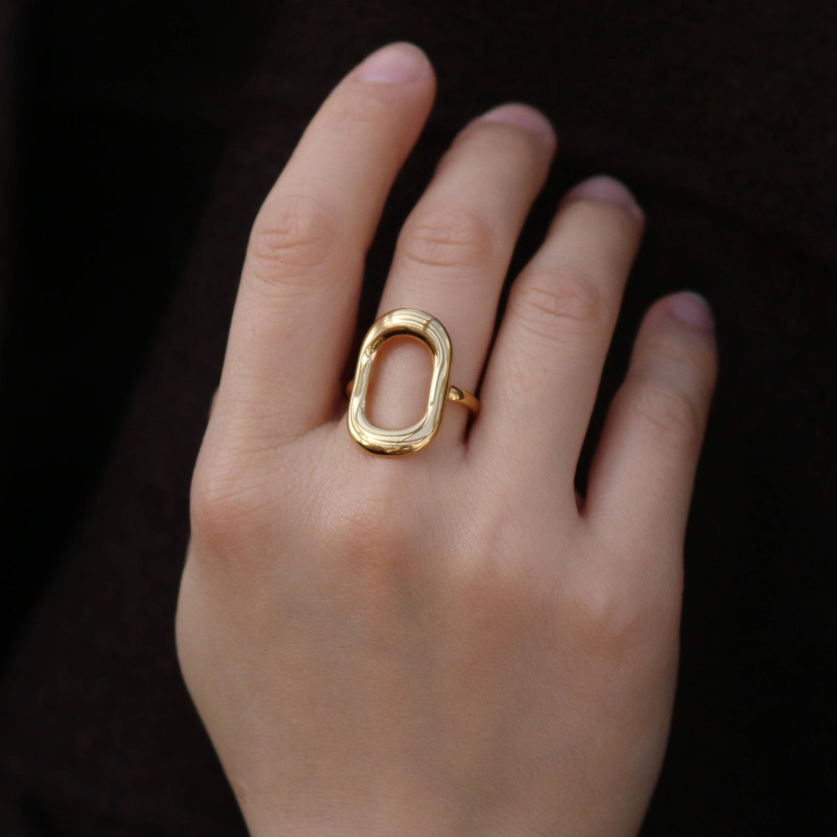 Open Oval Ring