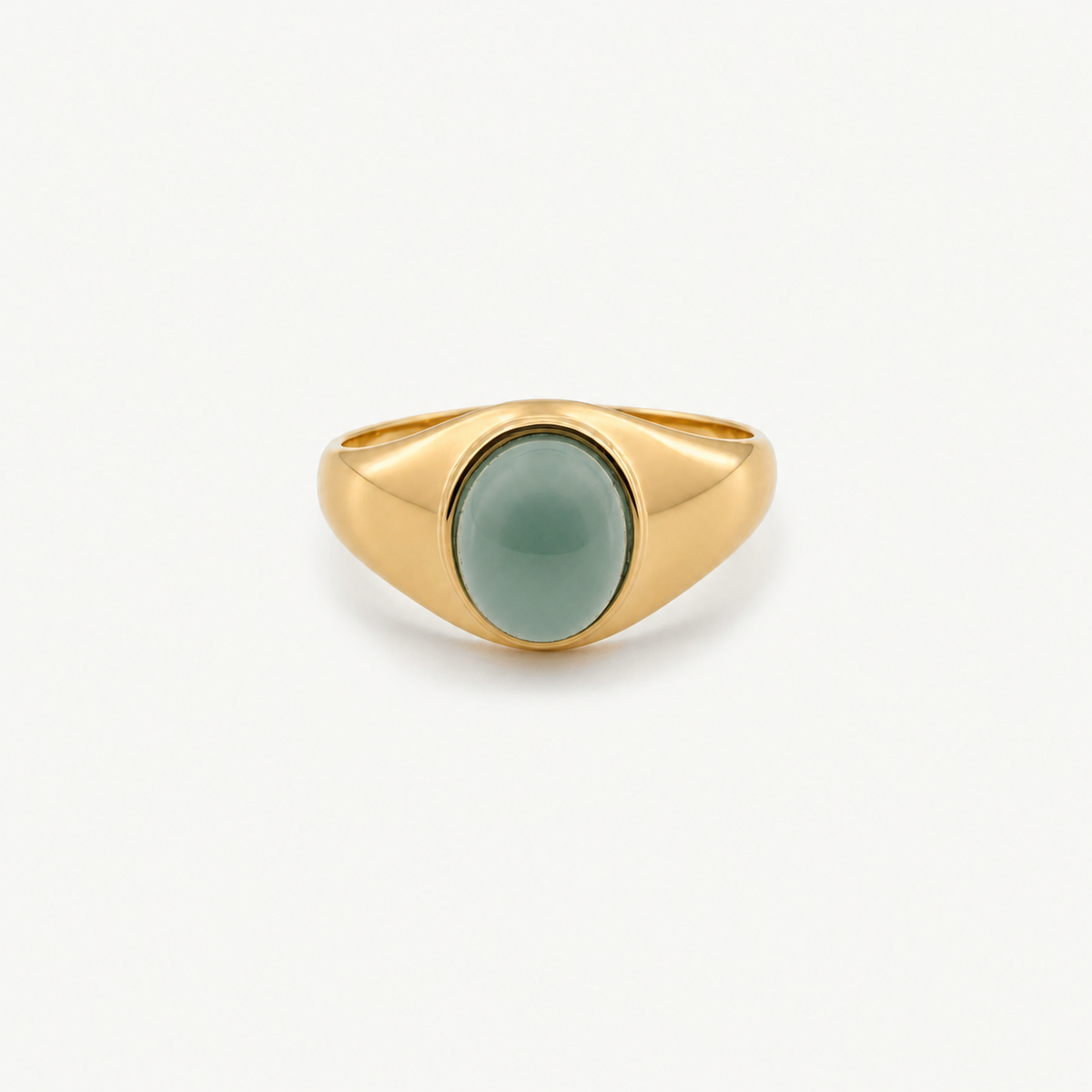 Oval Jade Ring