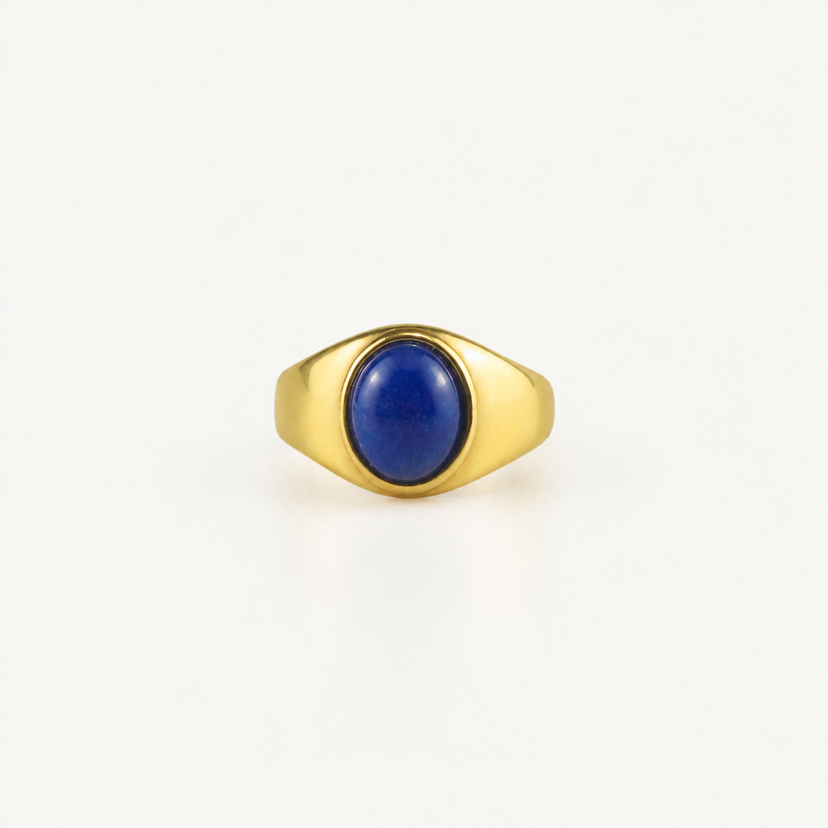 Oval Lapis Ring