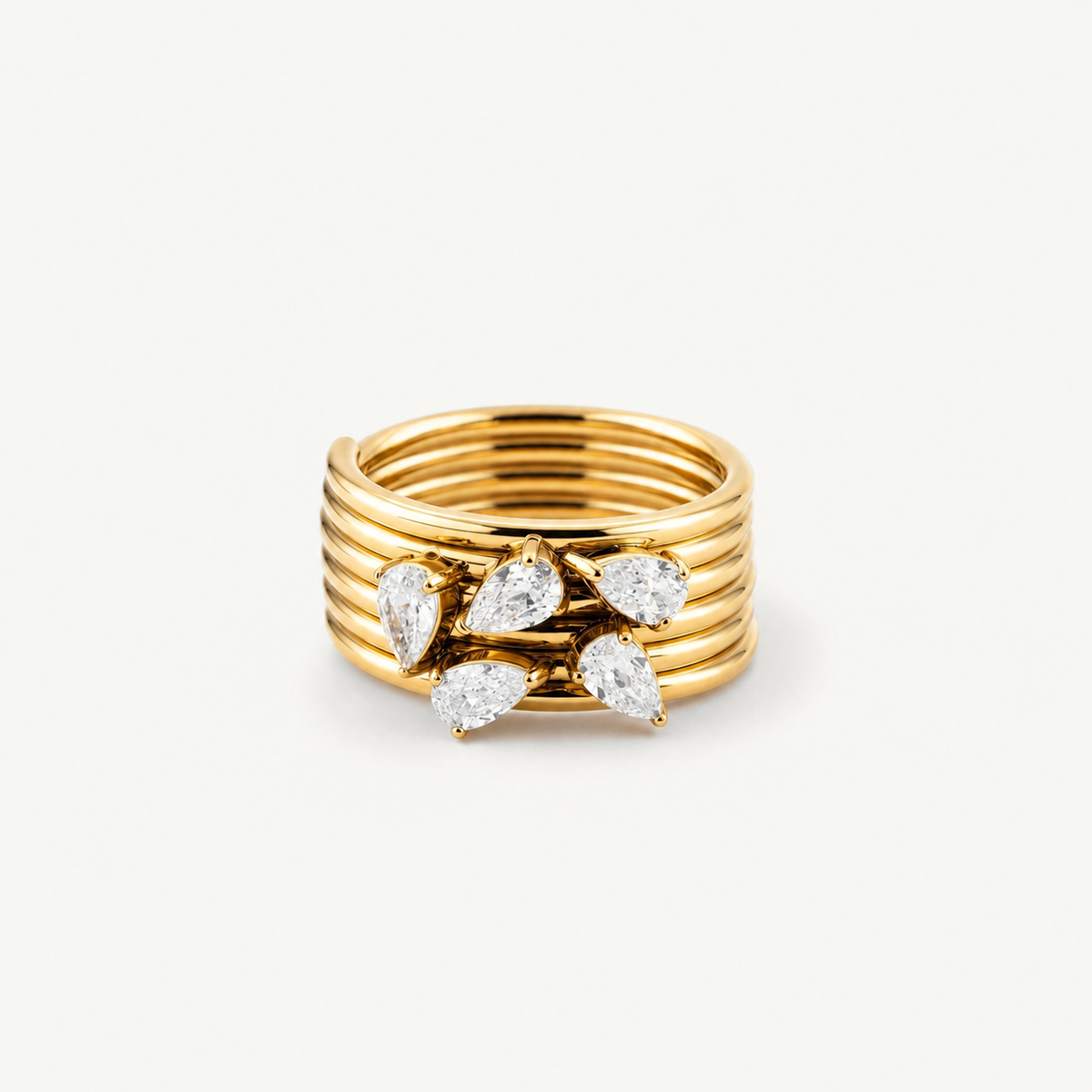 Pear Cluster Ring