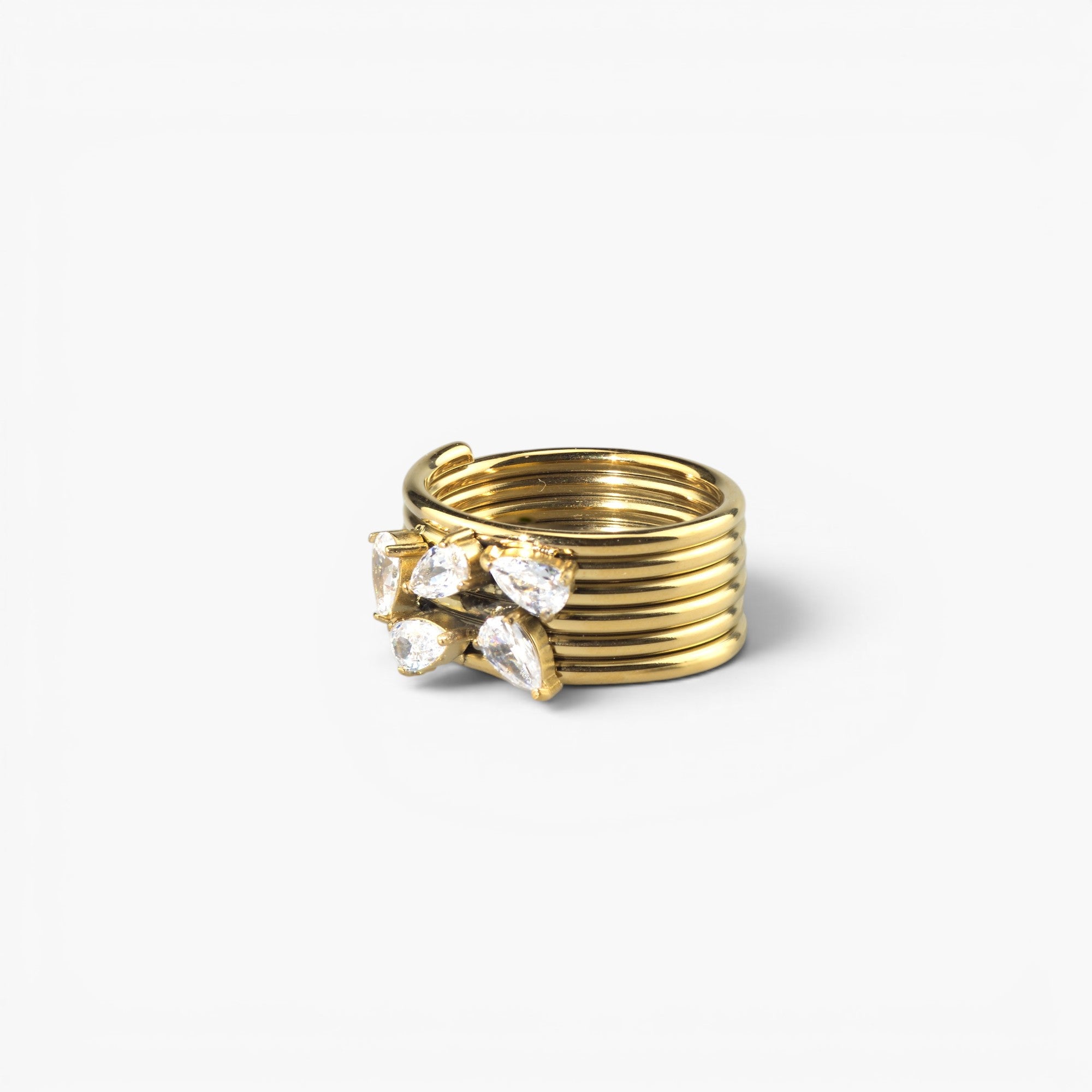 Pear Cluster Ring