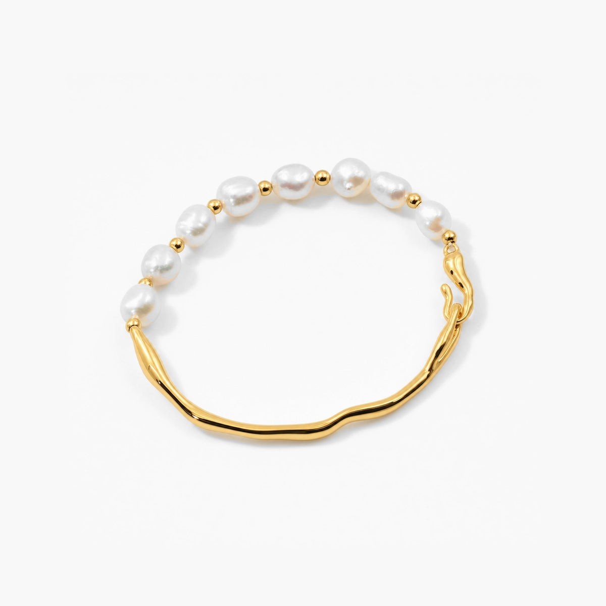 pearl bracelet gold