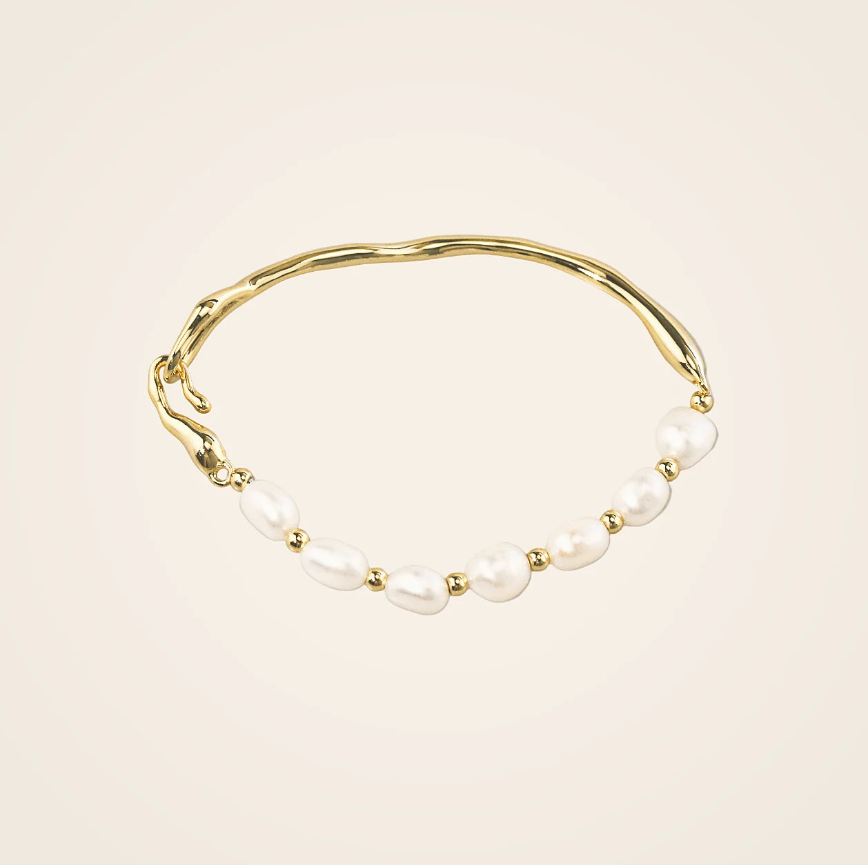 pearl bracelet gold